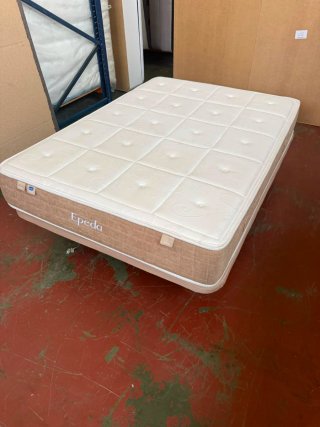 BASE TAPIZADA 3D+COLCHÓN EPEDA VISCO FIRM135x190