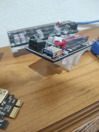 Riser PCIe a USB - HUB PCIe x1 - Cables - Splitter