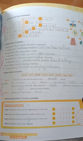 Libro de texto escolar en inglés