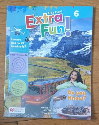 Libro de texto escolar en inglés