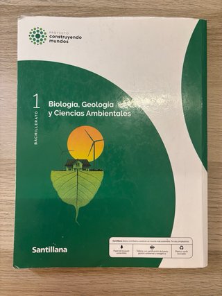 Libro de biologia 1 bachiller santillana