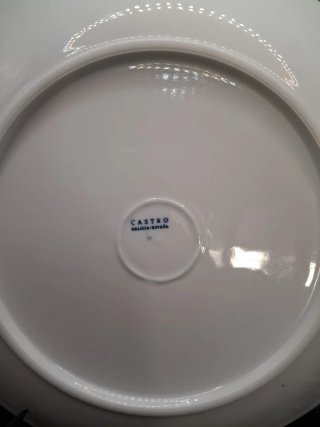 🇪🇦 Plato Sargadelos Porto Marinico Porcelana