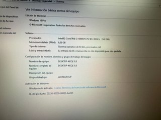 Portátil i3 8GB RAM 120GB SSD