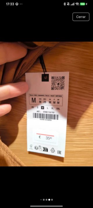 Vestido marrón veraniego