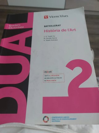 Història de l'Art, Batxillerat 2, Dual Llibre d...