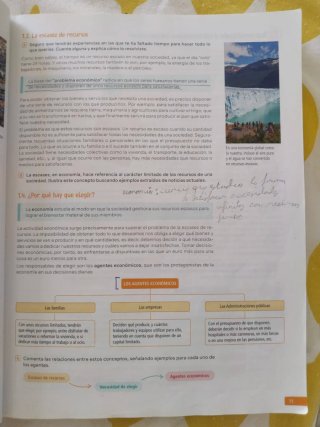 1 Bachillerato, Economía Revuela