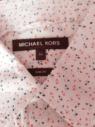 Camisa Michael Kors Hombre XXL Estampada