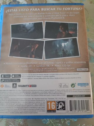 Uncharted: Legacy of Thieves Collection PS5