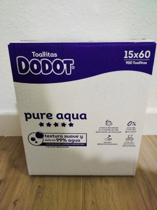 Toallitas aqua pure