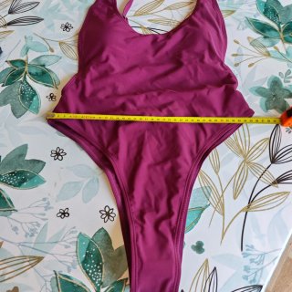 Costume da bagno intero sgambato donna taglia M
