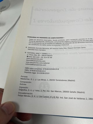 Ingeniería de computadores I UNED