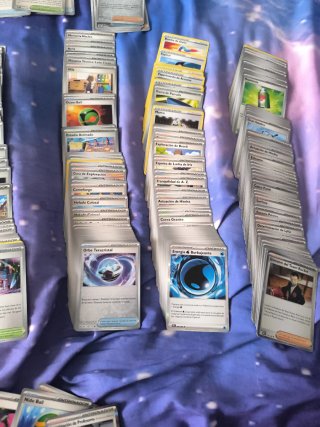 Bulk +450 cartas pokemon ORIGINALES ENTRENADORES