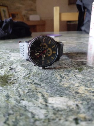 Reloj Hugo Boss Negro y Plateado