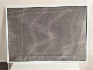 Mosquiteras blancas para ventanas