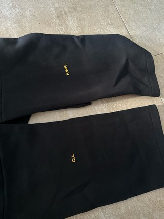 Conjunto Nike Tech Fleece x NOCTA Negro Dorado