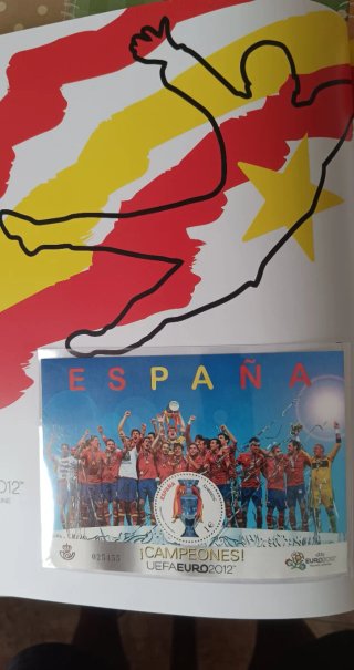 Sellos España y Andorra 2012