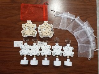 Set bomboniere carrozze.