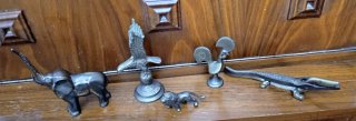 Figuras de bronce animales