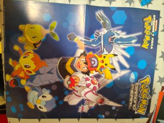 Póster Pokémon Aventuras de Johto a Hoenn