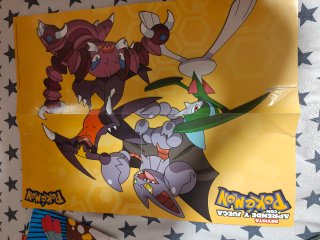 Póster Pokémon Aventuras de Johto a Hoenn