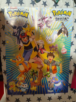 Póster Pokémon Aventuras de Johto a Hoenn
