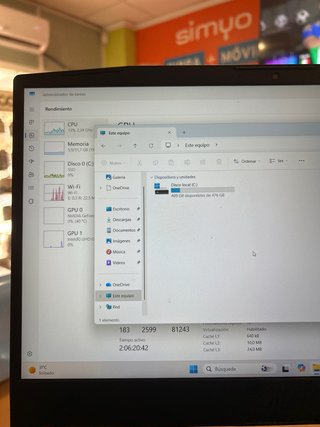 Portátil MSI Katana GF66 i7-11800h