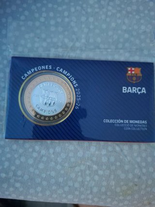 Medalla FC Barcelona Campeones 2025-26