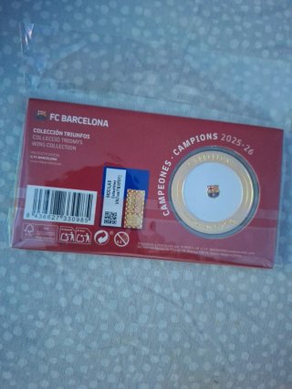 Medalla FC Barcelona Campeones 2025-26