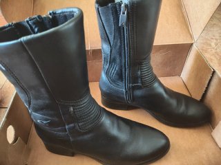 Botas de moto negras talla EUR 40