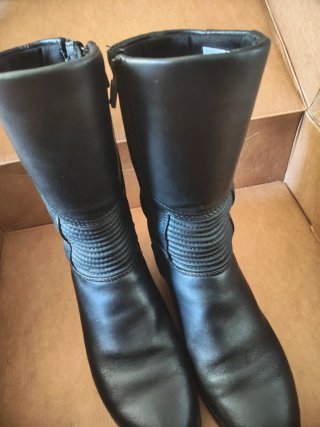Botas de moto negras talla EUR 40