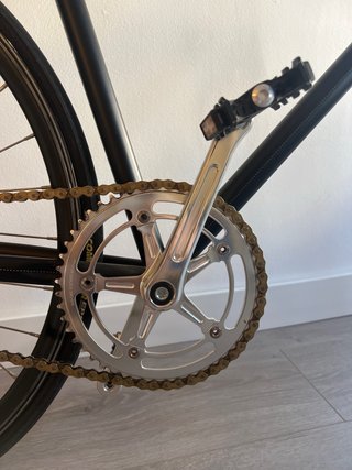 Bicicleta Fixie Negra Talla S