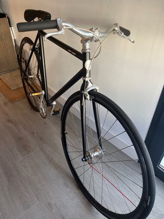 Bicicleta Fixie Negra Talla S
