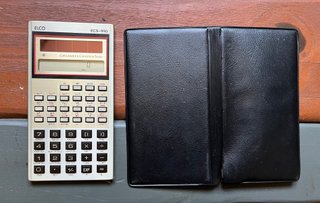 ANTIGUA CALCULADORA CIENTÍFICA SOLAR ELCO ECS-995