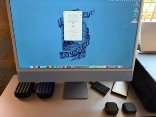 iMac 24 M1 16GB RAM 1TB SSD Azul de Segunda mano por 900 EUR en