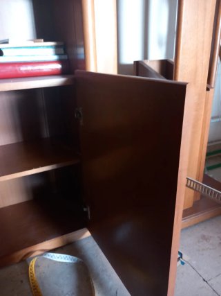 Mobiletto ingresso legno anni 90