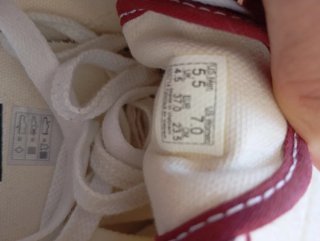 Zapatillas Vans Old Skool Roja y Blanca