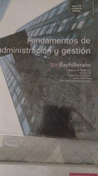Libros segundo de bachillerato