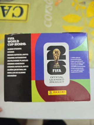 Caja 100 sobres FIFA World Cup 2026