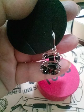 Pendientes Onix y Plata 925 Tous