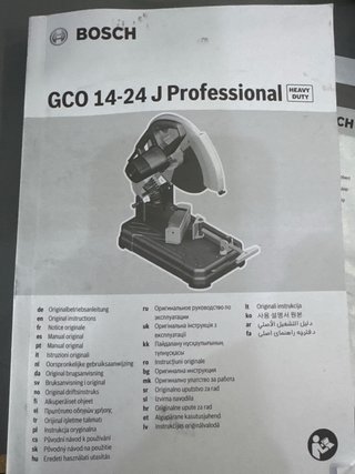 BOSCH GCO 14-24 J Sierra