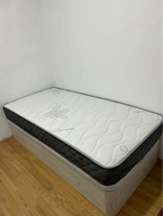 Canapé y colchón de 90x190 en oferta