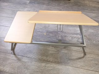 Mesita Plegable Madera y Metal