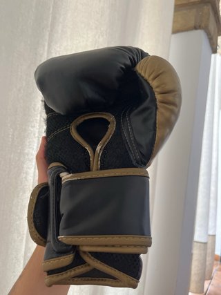 Guantes Boxeo Everlast Negros y Dorados