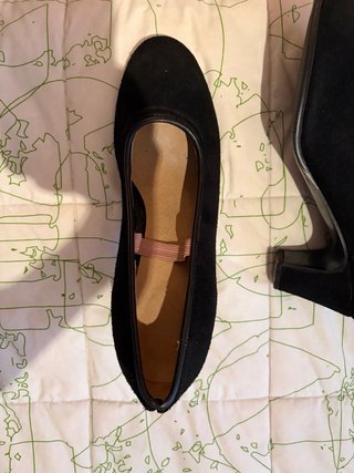 Zapatos de tacón negros para baile