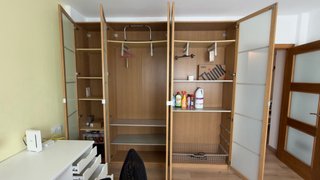 Armario PAX Ikea + puertas de cristal