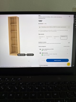 Armario PAX Ikea + puertas de cristal