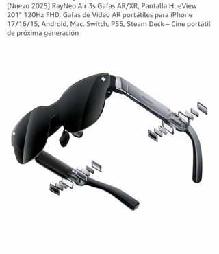 RayNeo Air 3s Gafas AR/XR 201 120Hz FHD