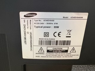 Samsung UE40EH5450W No es Smart tv