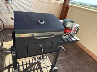Barbacoa de carbón/leña