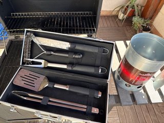Barbacoa de carbón/leña